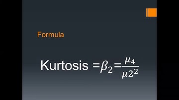 kurtosis