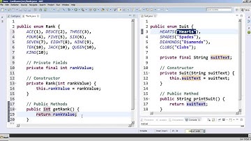 Code an OOP Card Game: The Card Class and Enum Type Part 2