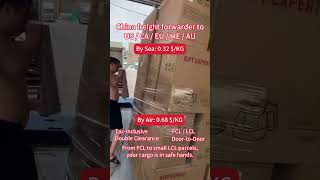Door-to-Door Shipping from China!