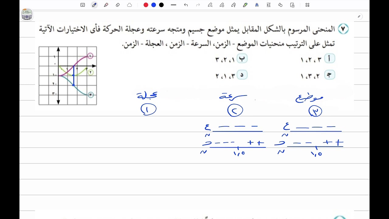 حل تمارين كتاب المدرسة في الديناميكا(تمارين عامة على الوحدة الأولى كتاب قديم)للصف الثالث الثانوي2026
