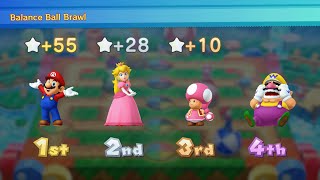 Mario Party 10 - Mario vs Toadette vs Wario vs Peach - Chaos Castle