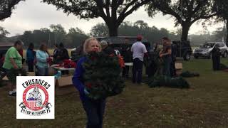CRUSADERS FOR VETERANS WREATH LAYING