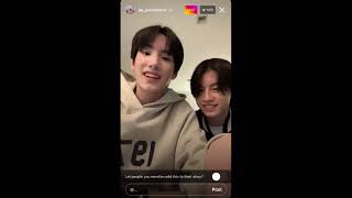 22062022 aa_ashirakorn’s instagram live with poohtatchai and alexbucklandd