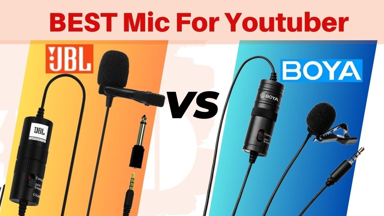 Kon Sa Microphone Achha For Youtuber JBL Vs Boya By M1 JBL Commercial CSLM20B Mic YouTube