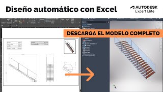 Automatiza tus diseños fácilmente con Excel (TUTORIAL Inventor)