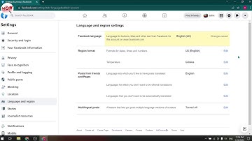How to Change Facebook Language in 2025 | Easy FB Language Settings Tutorial (Updated Guide)