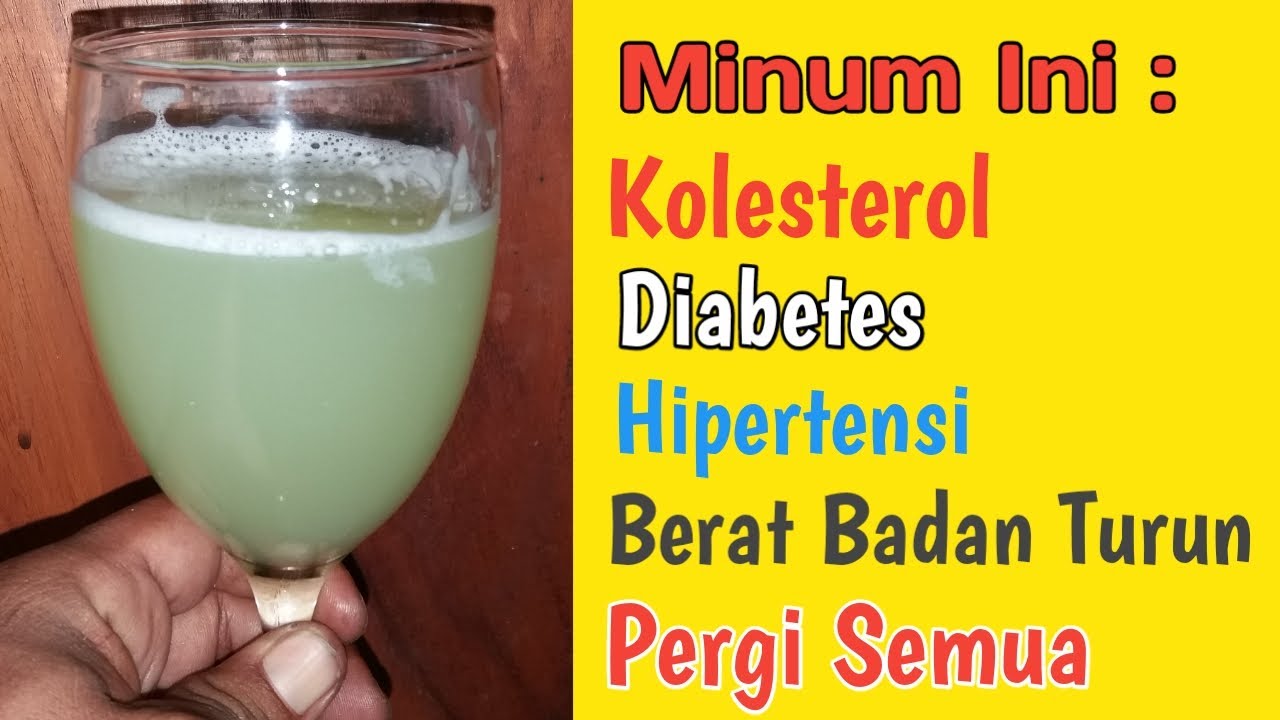 Cara Cepat Menurunkan Kolesterol dan Diabetes Menggunakan Bahan Alami