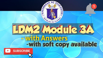 LDM 2 MODULE 3A -with Answers and downloadable files