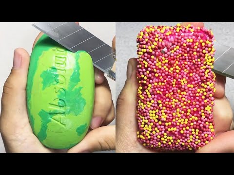 Asmr Soap Carving: Relaxing ASMR and Satisfying Soap Cutting Videos #8
