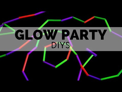 Glow in the Dark Party Supplies - Frosted Blog
