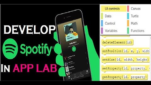 Spotify App | Learn To Make A Musical App in App Lab | Code.org Project
