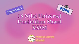 18 Nilai Universal Pendidikan Moral KSSM