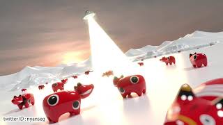 2021年丑年年賀ムービー