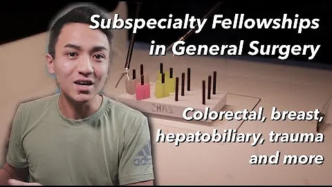 What are the Different Subspecialties/Fellowships in General Surgery?