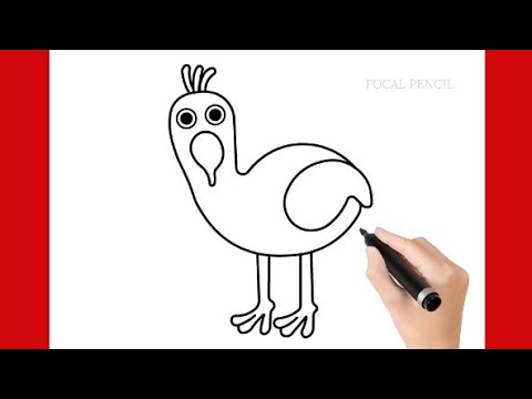 How to draw Opila (Bird Garten of Banban) 