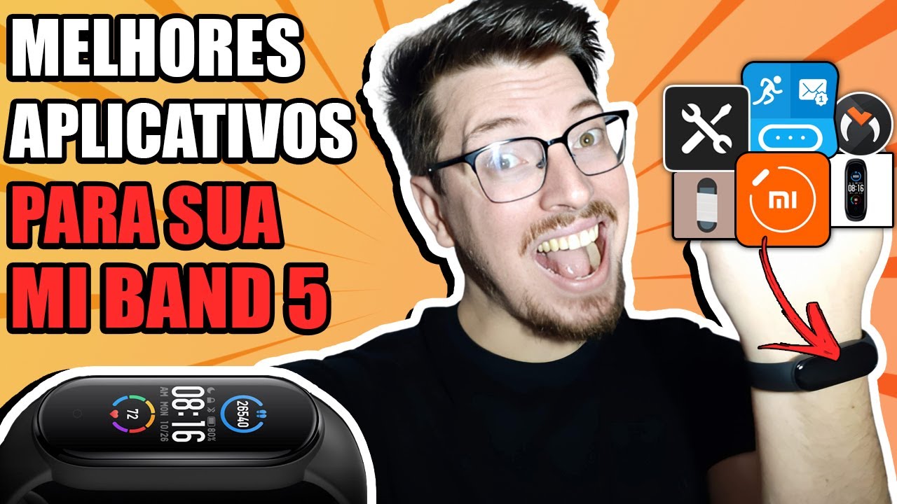 melhores apps mi band 5