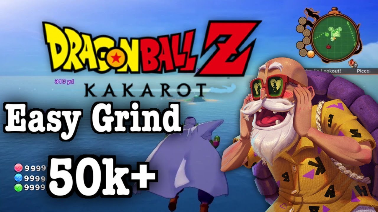 easiest Z orb Grind | 50k + every hour | Dragon Ball Z Kakarot 