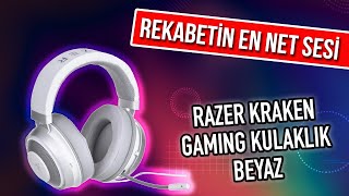 Rekabetin En Net Sesi; Razer Kraken Gaming Kulaklık Beyaz Resimi