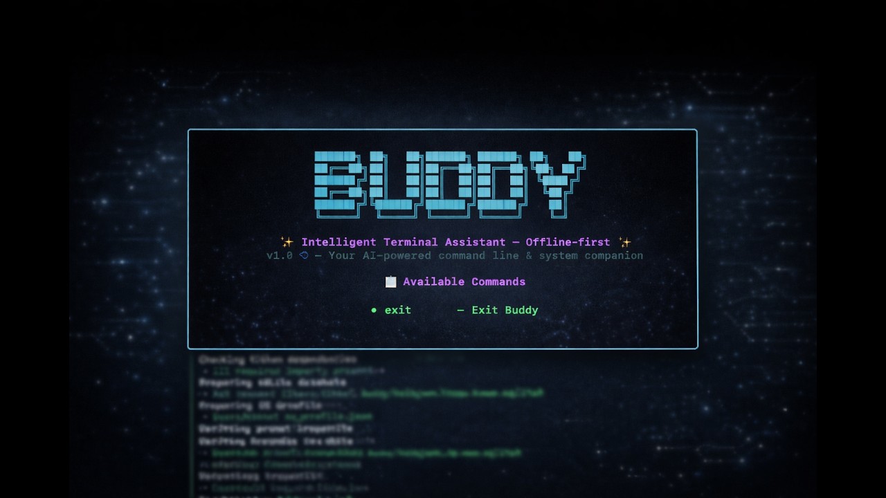 I Built My Own Offline AI That Thinks, Remembers, and Acts | BUDDY