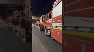 100 bomberos llegan a San Carlos para colaborar en incendios