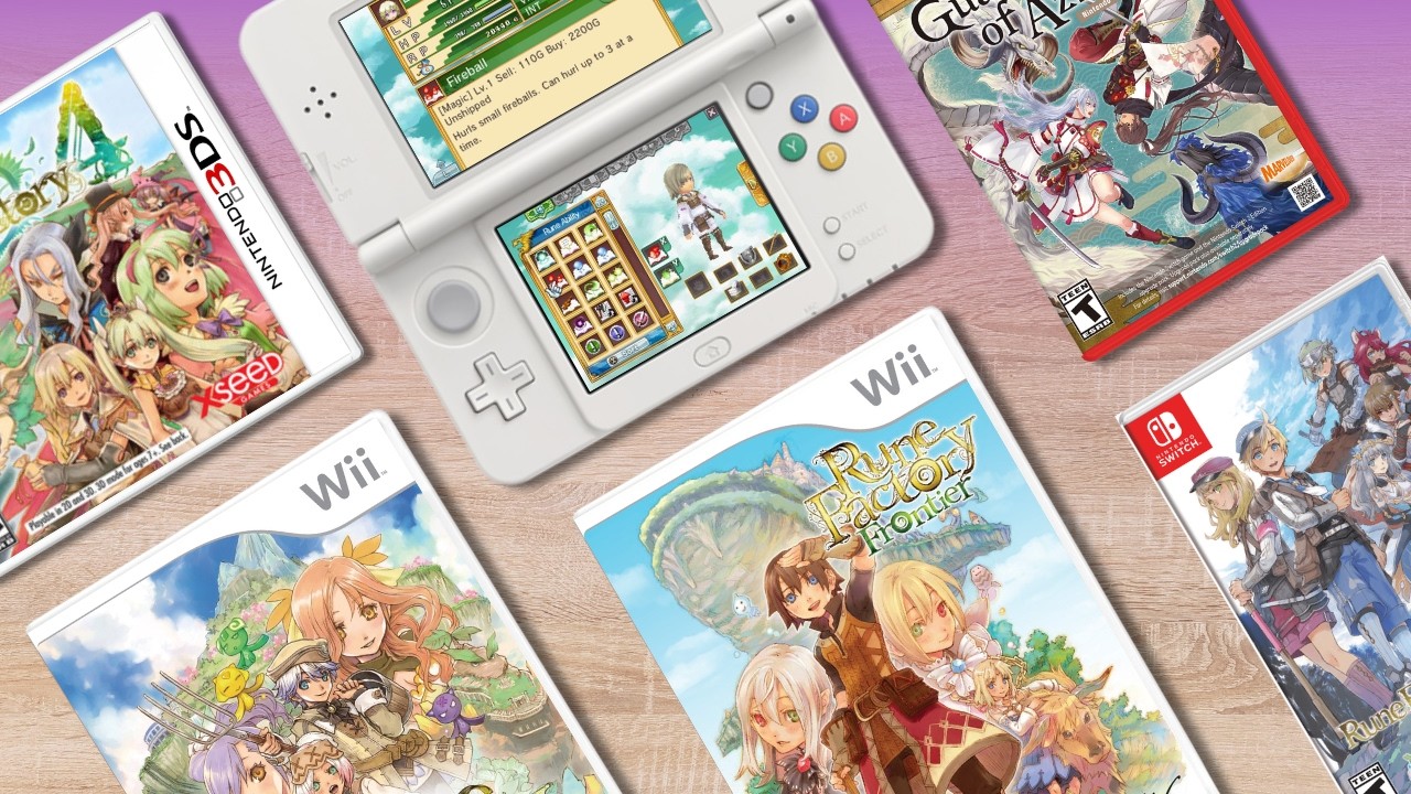 My Rune Factory Collection and Thoughts on the Franchise 🐉🩷 - YouTube