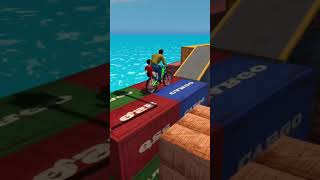 Papa-Beta Bicycle Adventure vs Mega Obstacles! 💥"