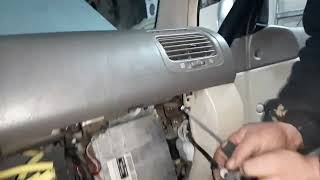Replacing the heater radiator for Land Cruiser 100 || heater radiator repair