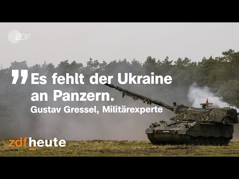 Militärexperte Gressel warnt vor Schwierigkeiten der Ukraine im Donbass | ZDFheute live