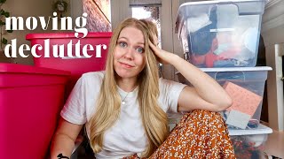 DECLUTTER my ENTIRE house with me | downsizing to move + minimalism