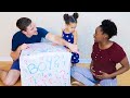 SURPRISING Our Daughter With The GENDER Of The BABY!!! *Cutest Reaction*
