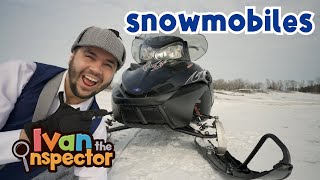 Ivan Inspects Snowmobiles | Fun and Educational Videos For Kids
