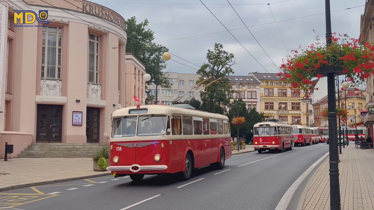 Oslava 130 let elektrických drah v Teplicích