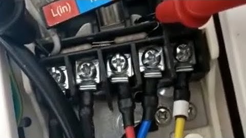 kelvinator ac fuse check