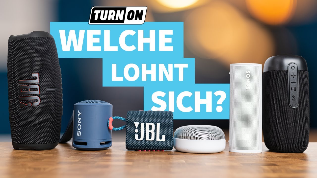 Die besten Bluetooth-Boxen bis 200 Euro für unterwegs 