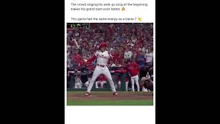 Bryson Stott 2023 Wild Card Series Grand Slam with crowd singing walk up song!