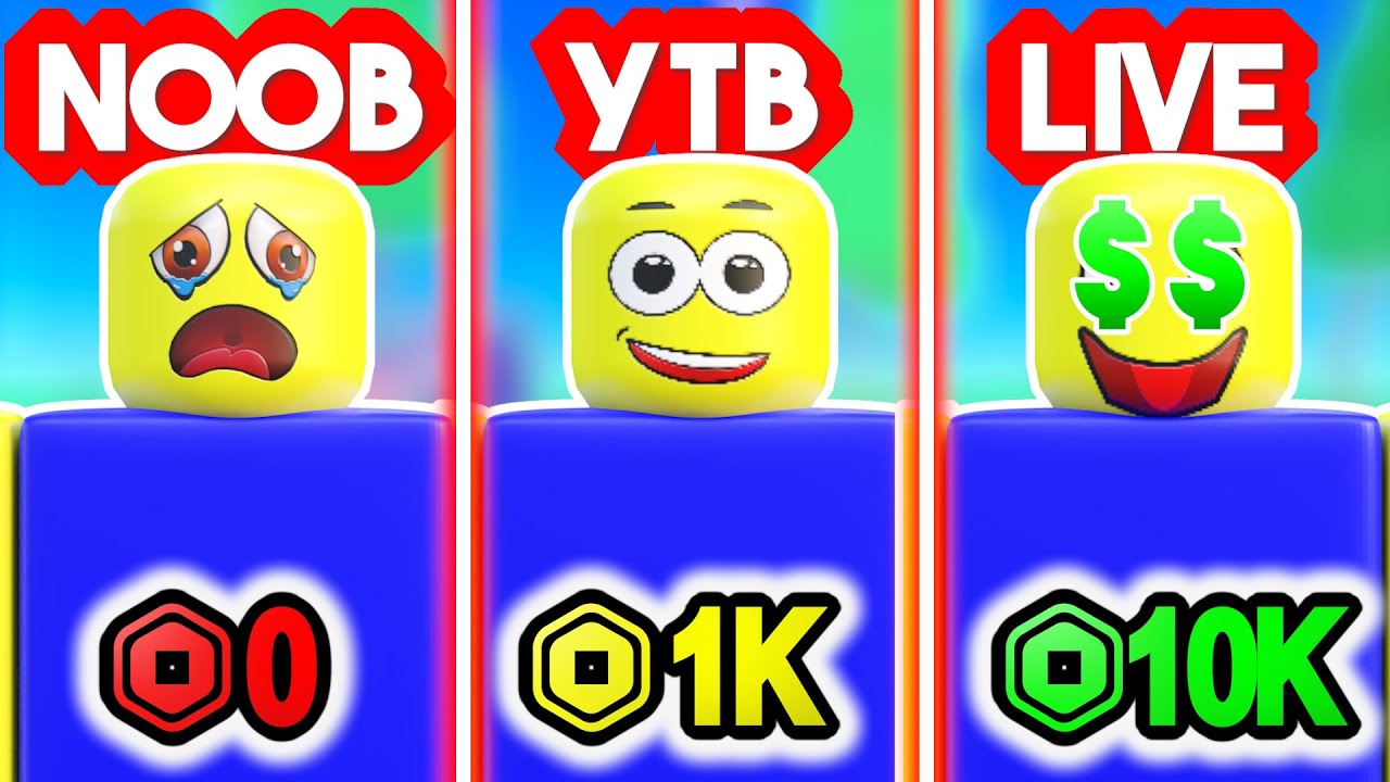 НУБ против ЮТУБЕРА против СТРИМЕРА (Пожалуйста, сделайте пожертвование - Roblox)