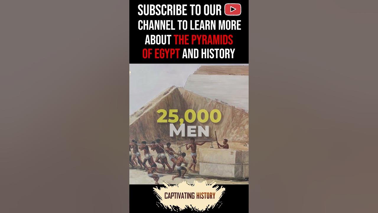 Did Slaves Build the Pyramids of Egypt? #shorts Did Slaves Build the Pyramids of Egypt? #shorts