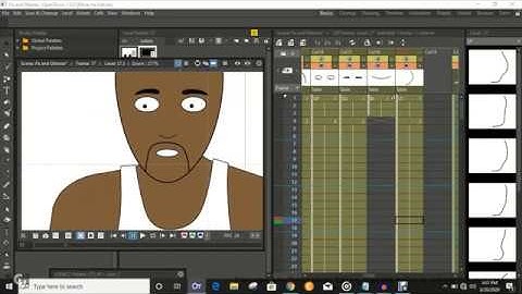 How to Animate a Sneeze in Opentoonz by Eazidor