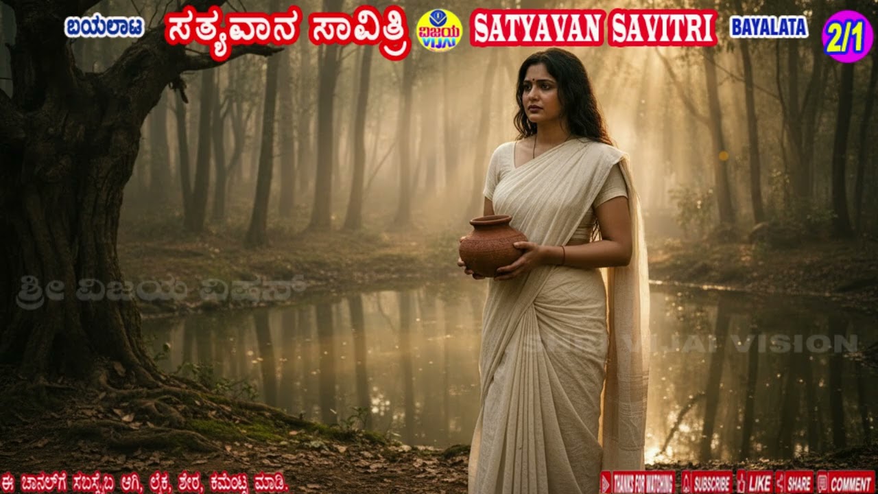 ಸತ್ಯವಾನ ಸಾವಿತ್ರಿ - ಬಯಲಾಟ 2/1 SATYAVAN SAVITRI  BAYALATA