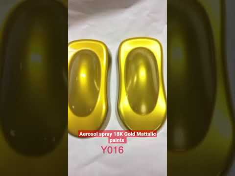 Automotive Spray Paint Gold