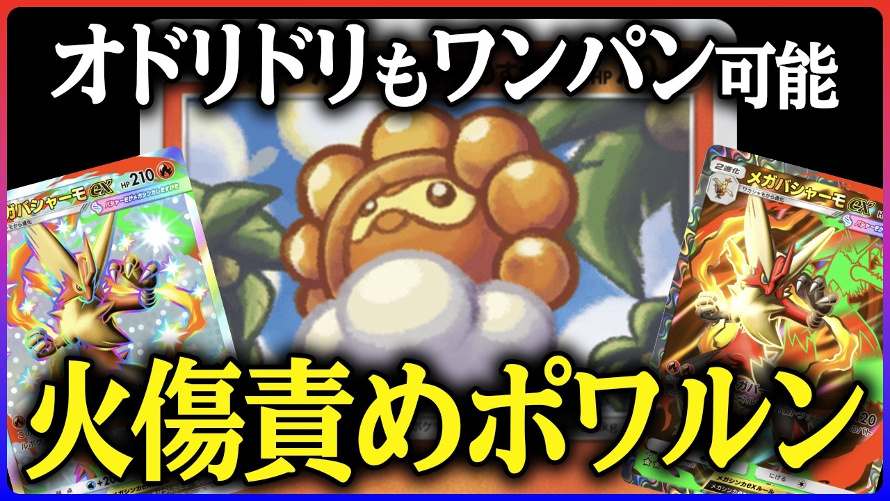 ポケポケ】最強たねポケモン「ポワルン」爆誕！初手出しが最強すぎて火 