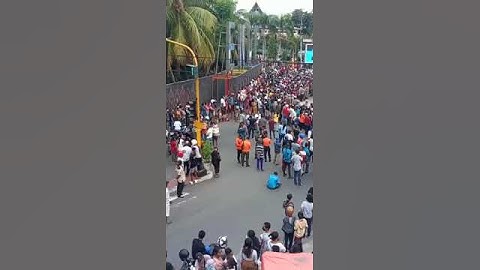 Sukacita rakyat Ende menyambut pak jokowi