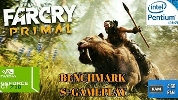 Far Cry Primal test on Dual core | GT 710 | 4GB RAM.