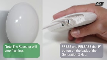 Een repeater aan een PowerView® hub (gen 2) koppelen