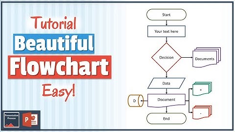 How to Create Beautiful PowerPoint Flowchart (PowerPoint Tutorial)