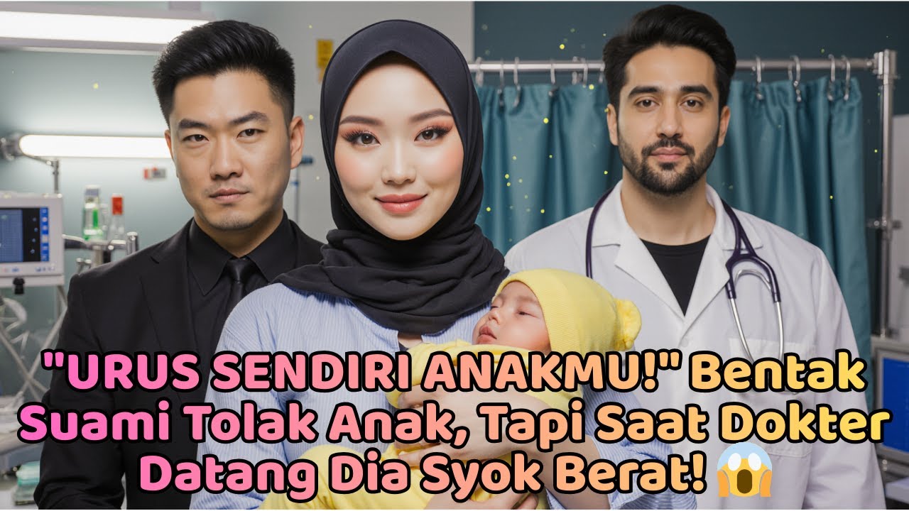 URUS SENDIRI ANAKMU! Bentak Suami Tolak Anak, Tapi Saat Dokter Datang Dia Syok Berat! 😱