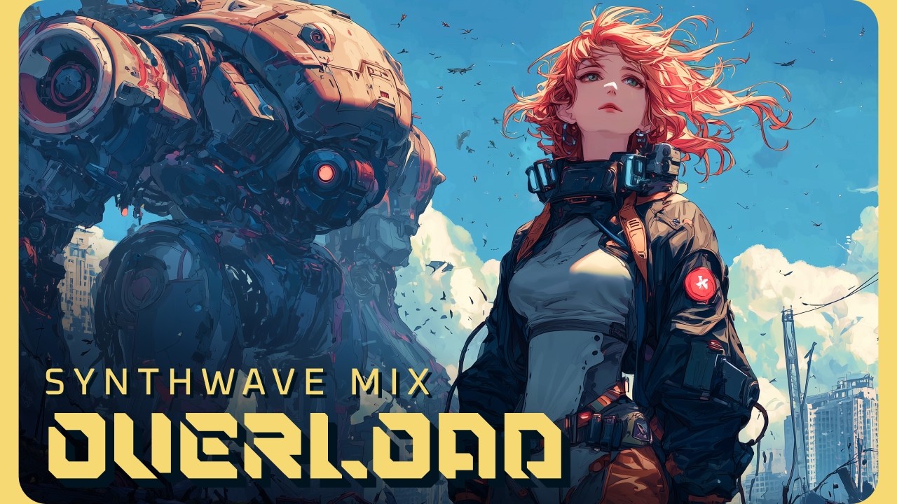 OVERLOAD | Mecha Synthwave Mix for Deep Focus & Productivity