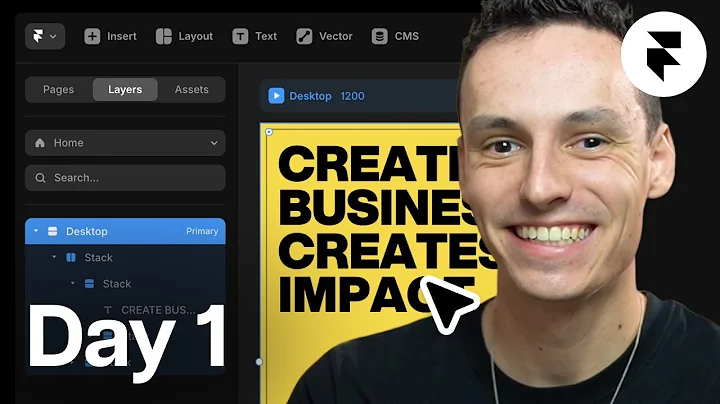 Learn Framer in 3 Days - Day 1