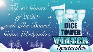 Top 10 Games of 2020 - with The Board Game Weekenders