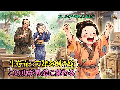 舅の全財産で「蜂の巣」を買った変わり者の幼妻…たちまち一家の福の神に大逆転した理由 | 日本昔ばなし庵